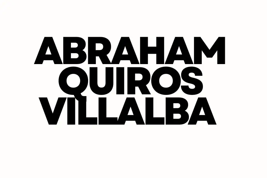 Abraham Quiros Villalba